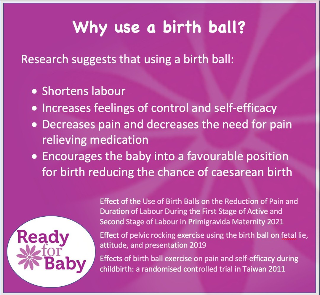 A quick reminder of some of the research behind the use of the birth ball. 
Did you use one in labour and what worked for you?
Have you heard of a peanut ball, which is particularly helpful for use alongside an epidural?

Here are some ideas for birthing positions with a ball and massage techniques to prepare for labour youtube.com/watch?v=aMZsGEsWkMw&t=1s

 #birthball #peanutball #optimalfeotalpositioning #activebirthing #natalhypnotherapy #leamingtonbirthpreparation #leamingtonspa #antenatalclass #pregnancy