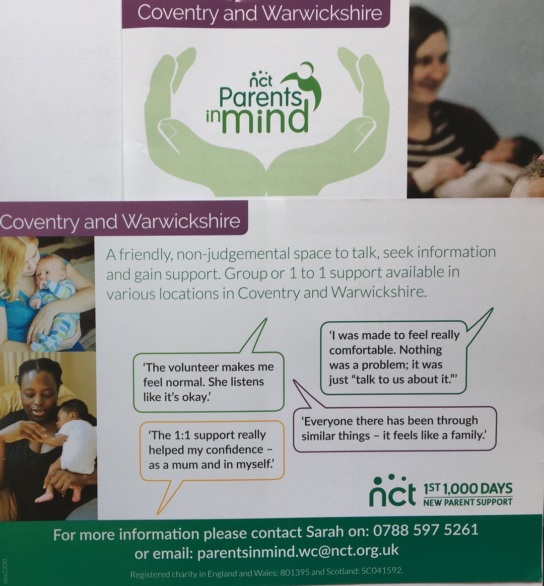 I am looking forwards to attending the By Your Side mental health awareness walk on Sunday at Ryton Pools and for anyone who needs support you can check out the  By Your Side - holding your hand through perinatal mental... or @parentsinmind  using the details on the flyer.